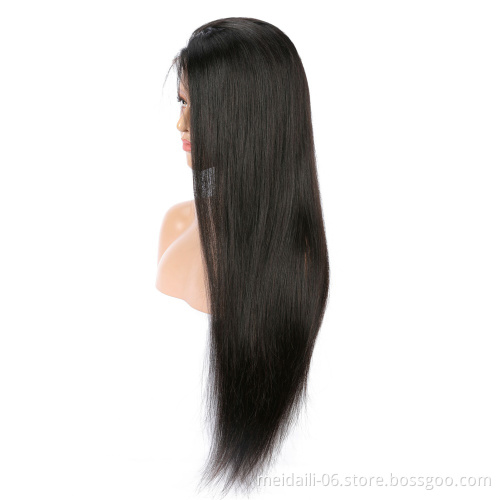 Wigs Human Hair For Black Brazilian Natural Lace Blonde 100 Women Wholesale Transparent Swiss Oem